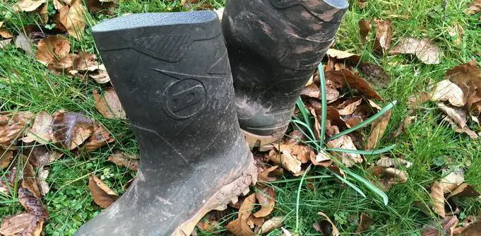 rubber boots for big calves